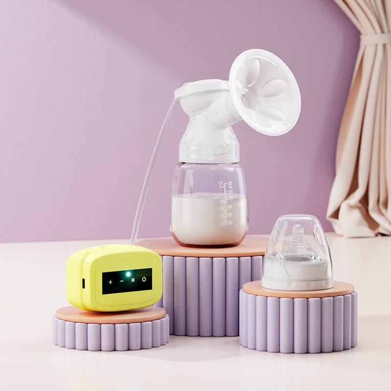 electric breast pump portable automatic milking machine maternal breast pump milk puller suction large breast pump