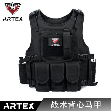 跨境热销爆款外贸多功能战术背心户外马甲野外特种兵装备作训服