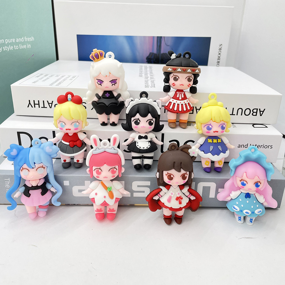 迷你世界少女团钥匙扣盲盒手办宇宙少女团钥匙扣挂件女包包钥匙扣