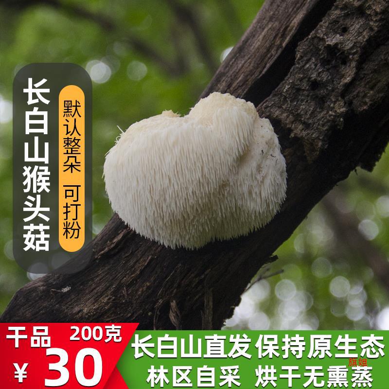 长白山猴头菇 30元200克 免费打粉-阿里巴巴