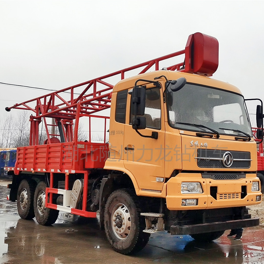 6驱国六汽车钻机 dpp100-5型带移机地质勘察钻机车-阿里巴巴