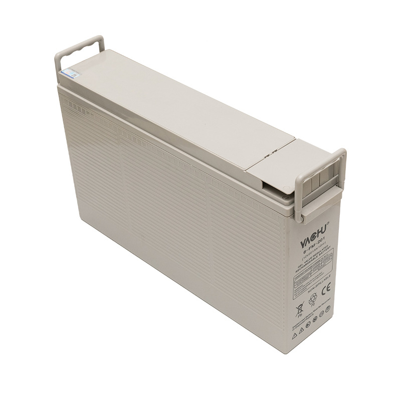 加工定做储能12v200ah狭长型胶体电池阻燃外壳颜色定做支持oem