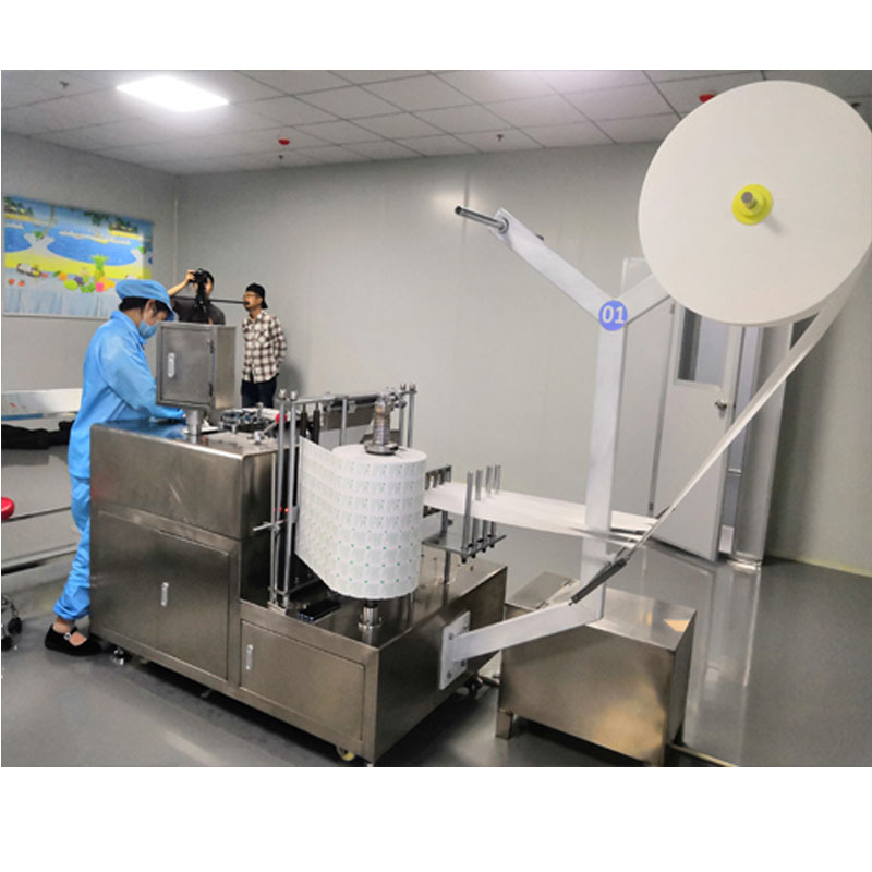 四边封酒精片机.湿巾包装机? 设备 包装设备 纸箱生产设备