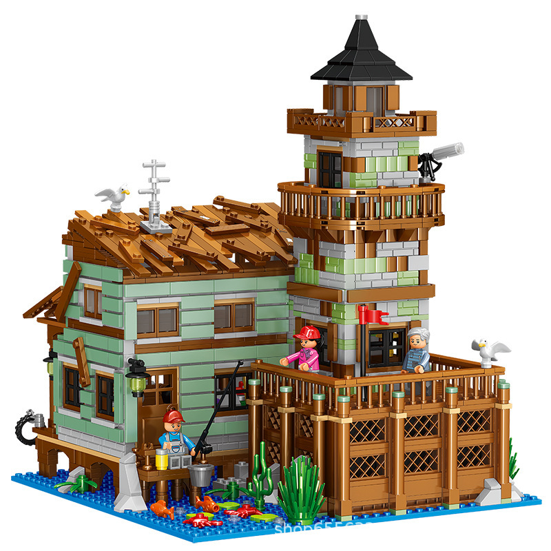 件代发颜色mini00981渔村小屋一键刊登联系工厂详细信息塑料材质分类
