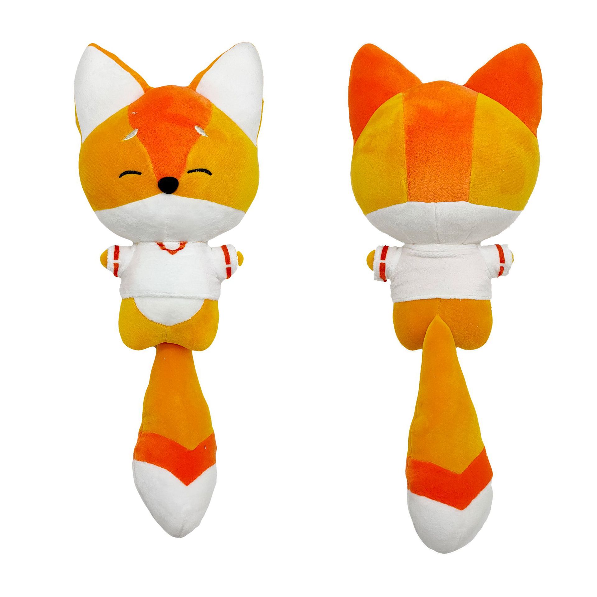 跨境新品 kiriko fox plush 雾子狐狸毛绒玩具 守望先锋周边玩偶