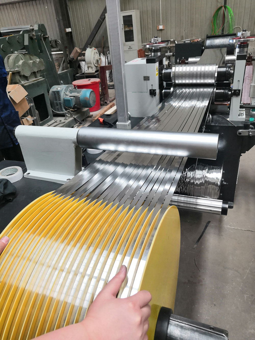 新款不锈钢带分条机收卷机性能好精度高工厂直供