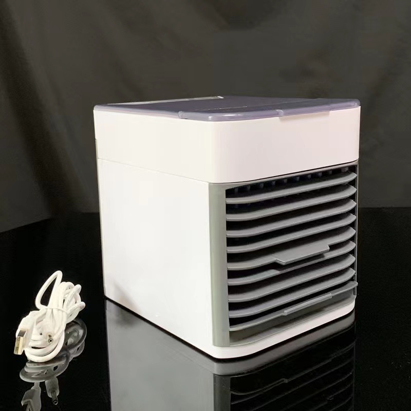 Second Generation and Third Generation Small Household Mini Air Cooler Portable Air Conditioner Usb Spray Humidifier Electric Fan