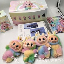 拉布布现货高品质四代labubu毛绒公仔批发心动4.0搪胶脸潮玩礼物