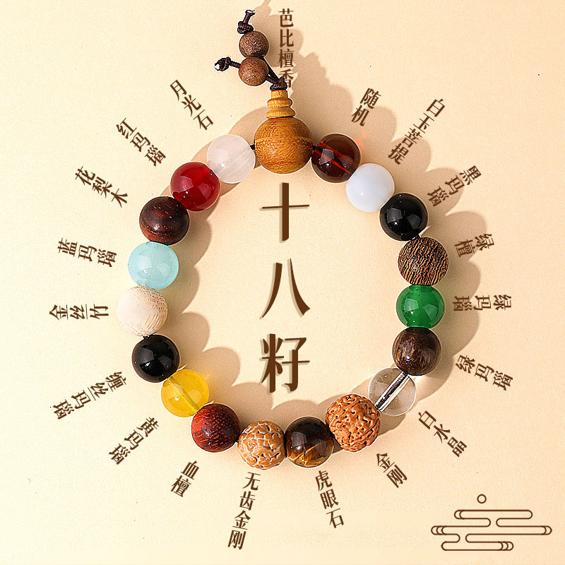 十八籽手串18子十八子十八籽手链男女约10mm十八子-阿里巴巴
