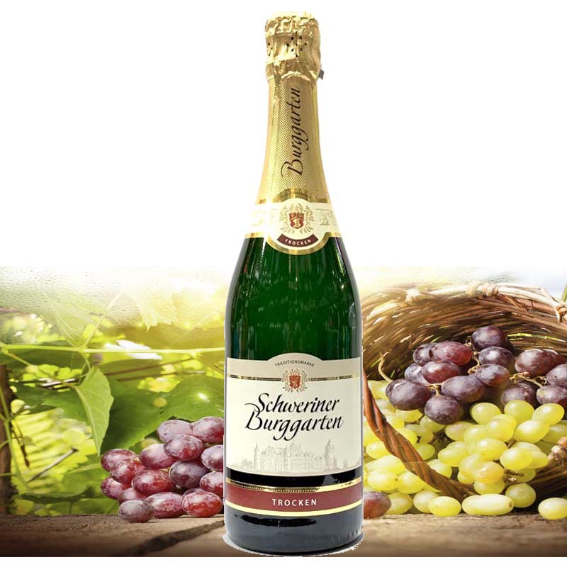 德国原装进口 瑞格堡干型起泡酒 瑞格气泡酒 进口气酒 750ml