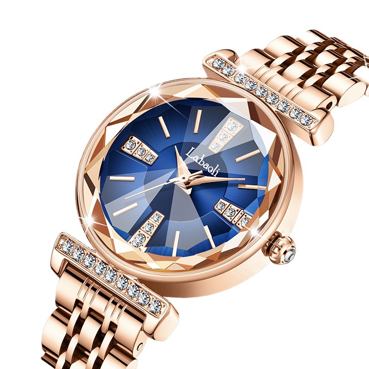 labaoli/拉宝丽钢带手表防水石英表抖音直播爆款女表气质女士腕表