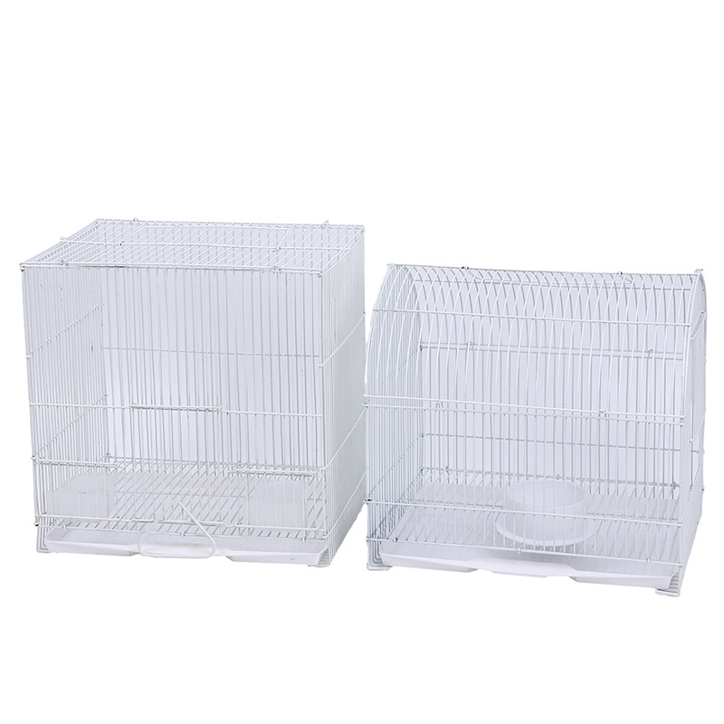 Factory Direct Sales Portable Rabbit Cage Nine-Inch Cage Semicircle Cage Bird Cage Pet Cage Transport Cage Nine-Inch Portable Outer Belt Rabbit Cage