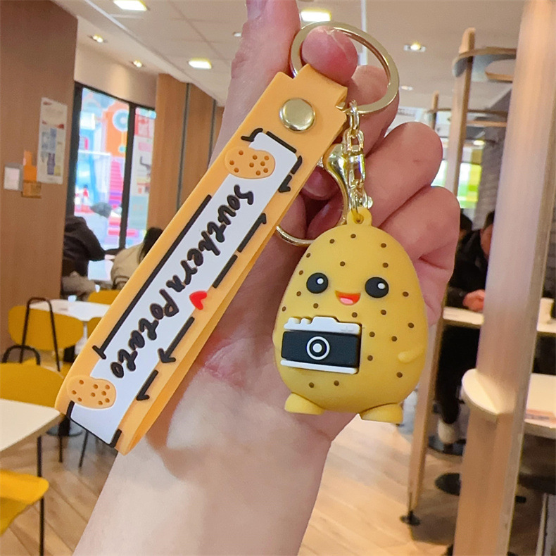 New Southern Small Potatoes Key Chain Doll Cute Doll Cars and Bags Keychain Couple Small Gift Wholesale