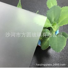 厂家销售供应大板玉沙淋沙油砂玻璃AG防眩玻璃