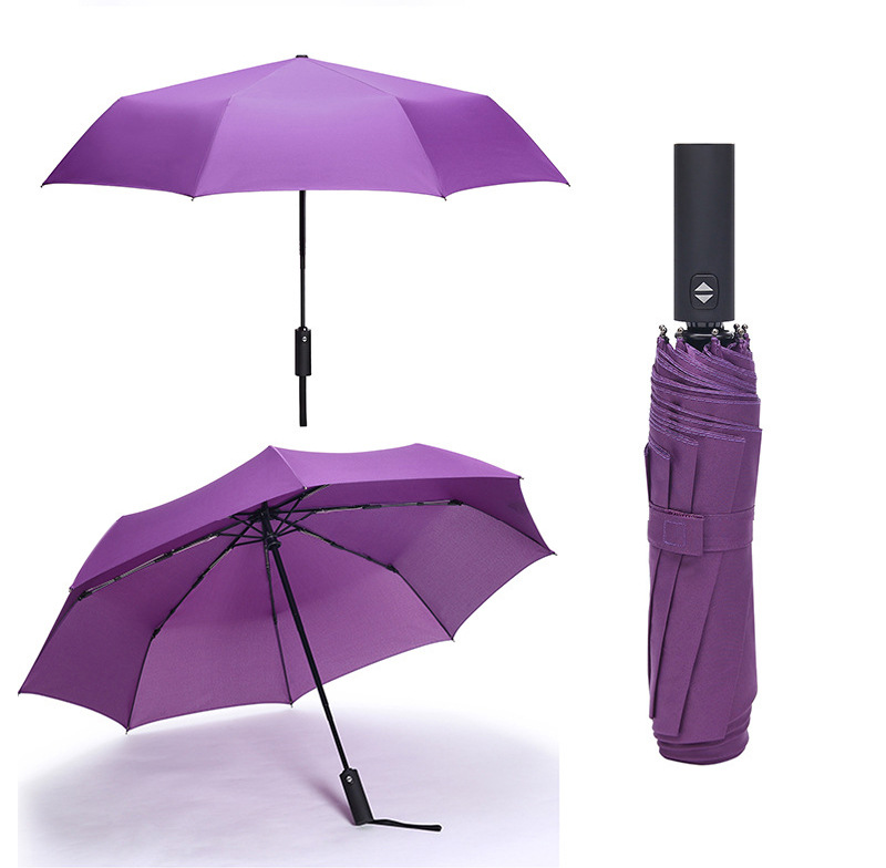 雨伞批发全自动折叠伞晴雨两用伞劳斯莱斯车标伞4s商务汽车广告伞