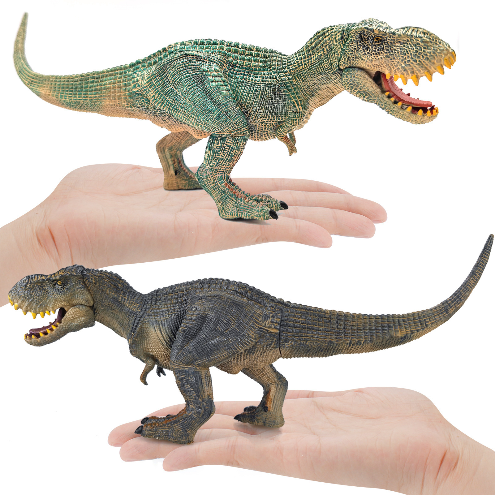 亚马逊仿真恐龙毁灭君王龙实心金刚霸王龙嘴可动模型儿童动物玩具