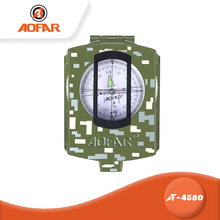 AOFAR(奥发) AF-4580锌合金户外指南针 户外金属多功能荧光指北针