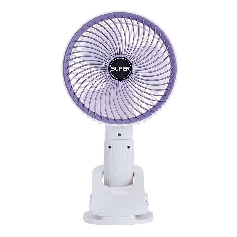 Usb Rechargeable Little Fan Wall-Mounted Desktop Mini Hand-Held Electric Fan Home Dormitory Desktop Fan