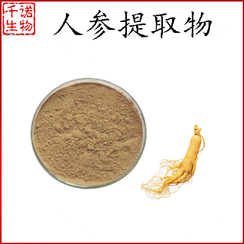 人参提取物 30:1 人参低聚肽粉人参皂苷 人参提取物 千诺供应