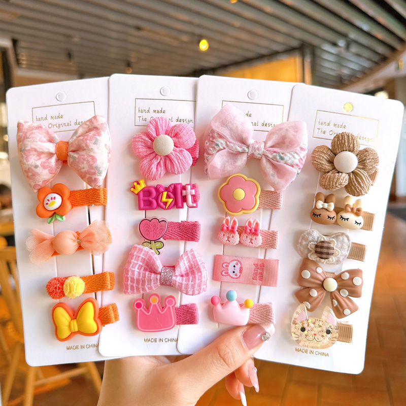 Baby Hair Clips Baby Girl Hair Accessories Children Little Girl Hairclip Does Not Hurt Hairpin Infant Clip Hair Volume Less