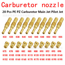 20pcs化油器PE PZ CG 改装主喷嘴main jet副喷嘴Pilot Jets喷油嘴