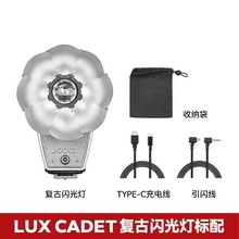 godox神牛Lux Cadet复古闪光灯 通用外置机顶热靴摄影小型外拍灯