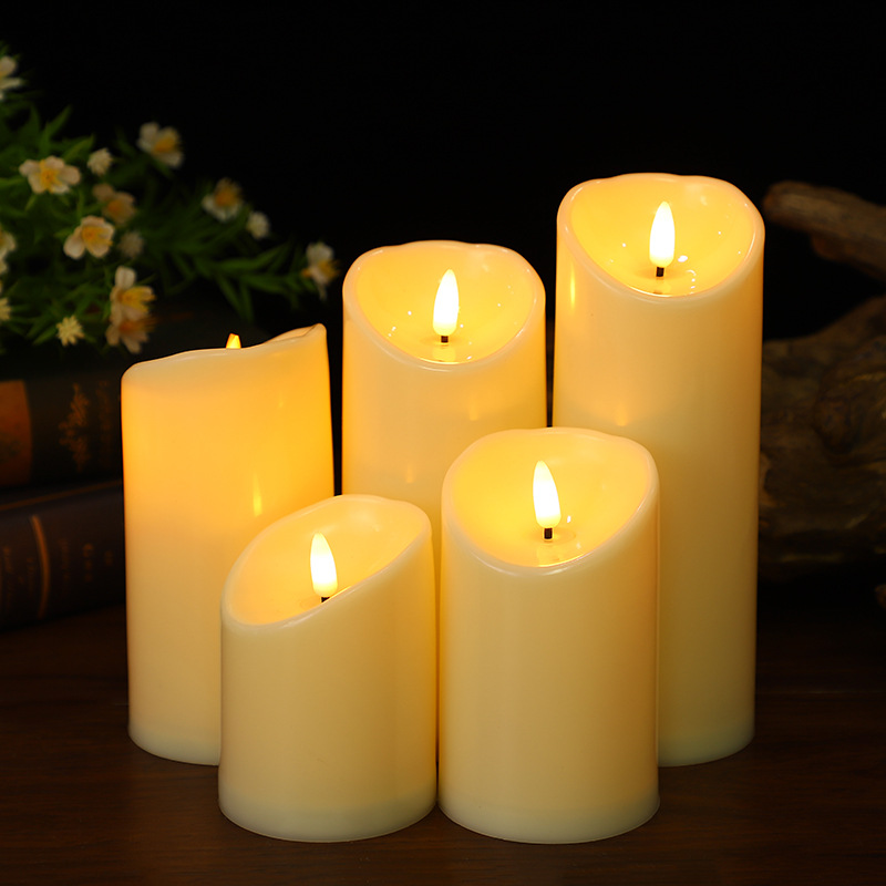 电子蜡烛灯 烛光音乐婚礼生日派对led蜡烛家居软装剧本密室 道具