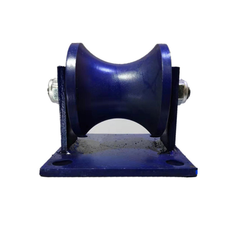 pp8a批发钢管圆管u型轨道轮加宽加大重型凹槽定滑轮移门轨道轮子