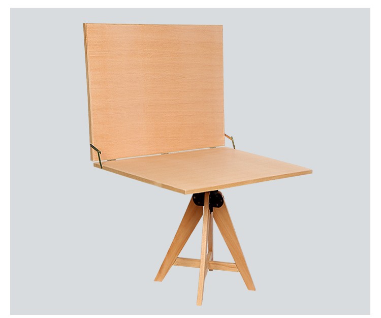 美术素描静物写生台红榉木静物台旋转升降台可调高度静物桌