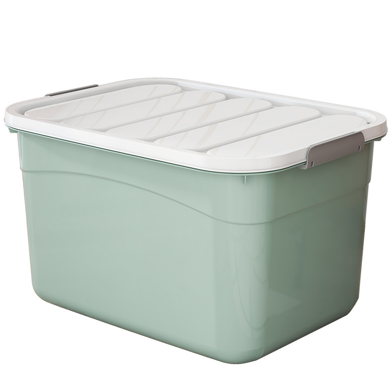 加厚特大容量收纳箱家用塑料宝宝衣服整理玩具盒子储物筐搬家周转