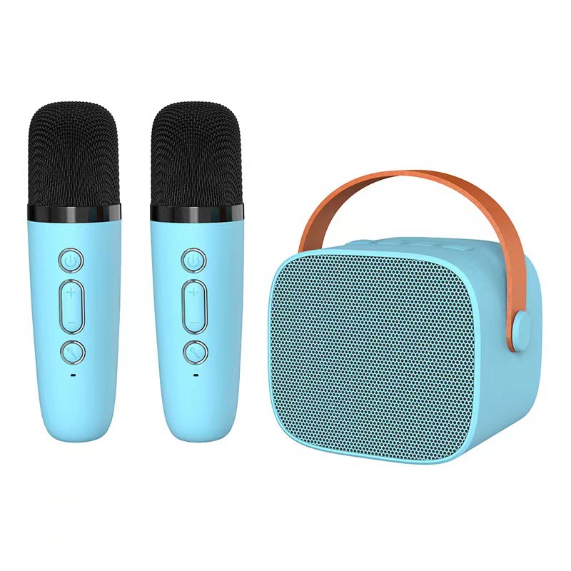 K1/D20 Spot Double Microphone Wireless Bluetooth Audio Portable Mini Microphone Audio Bluetooth Wireless Speaker