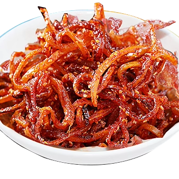 广东珠海特产百佳利海味即食鱼干休闲零小吃香辣烤鳗鱼丝90g-阿里巴巴