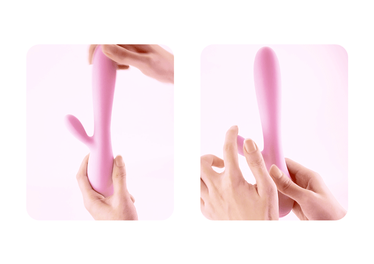 女用自慰器双头吮吸器按摩棒阴蒂刺激高潮成人用品插入三头震动棒