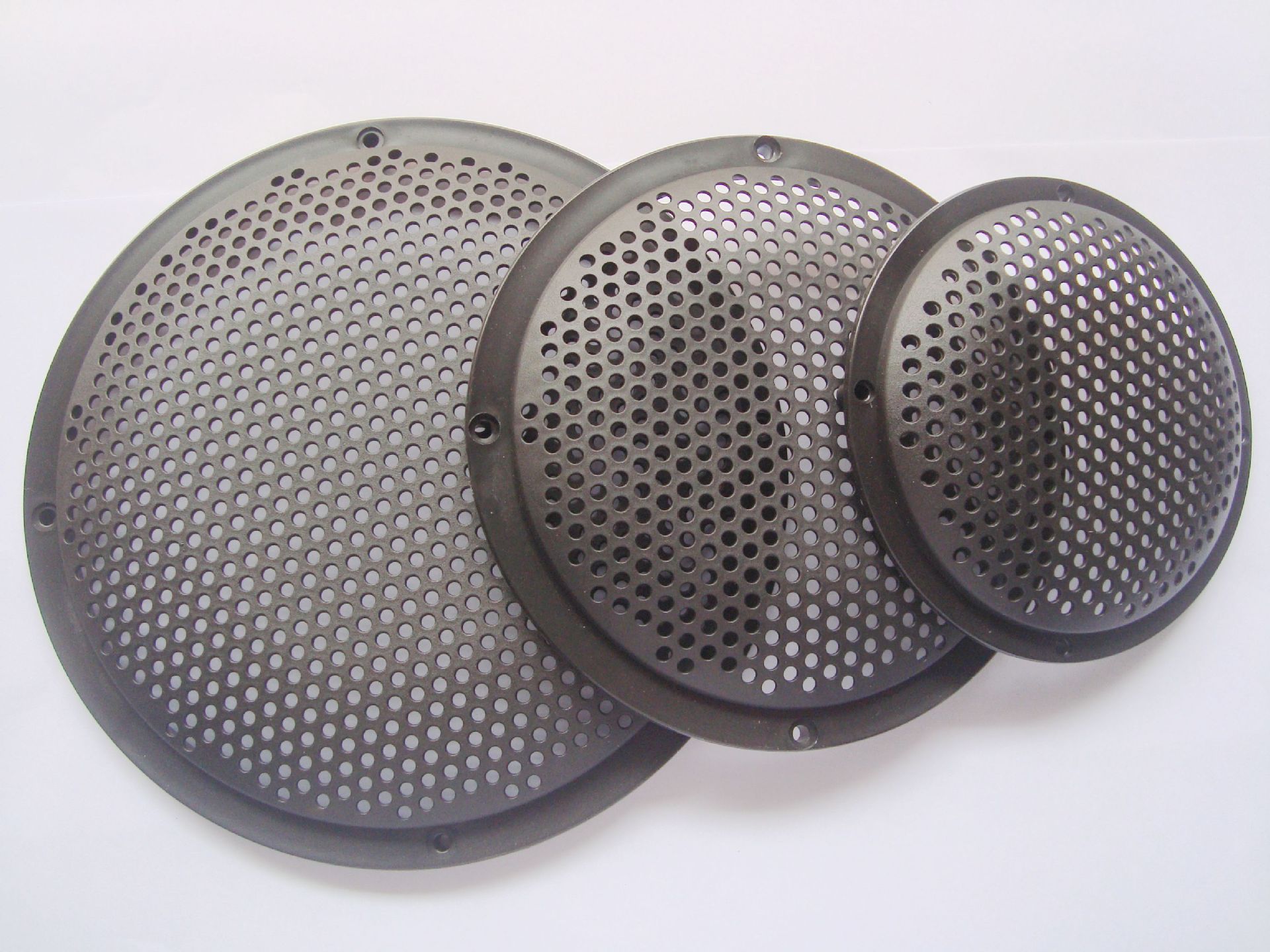 圆孔喇叭网罩 音箱网罩 卡包音箱网罩 塑料网罩 音箱面板 喇叭网