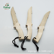 定制木制刀剑匕首手柄木质刀剑儿童外贸出口亚马逊