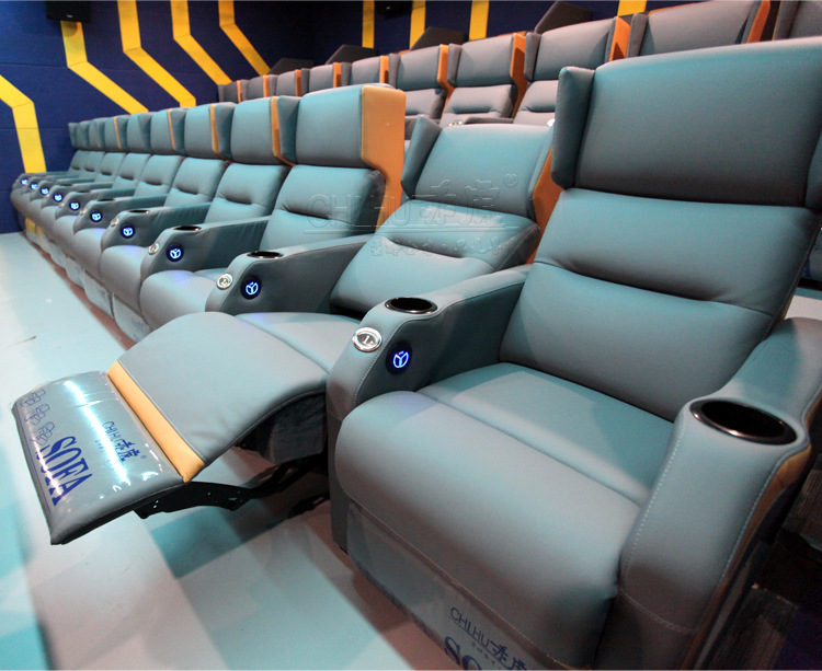 赤虎4d体感震动cinema sofa皮艺皮制电影院电动沙发躺椅影剧院椅