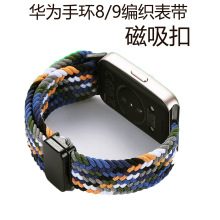 适配华为b2b3b5b6智能手环手表带精钢男女运动商务款钢链16mm