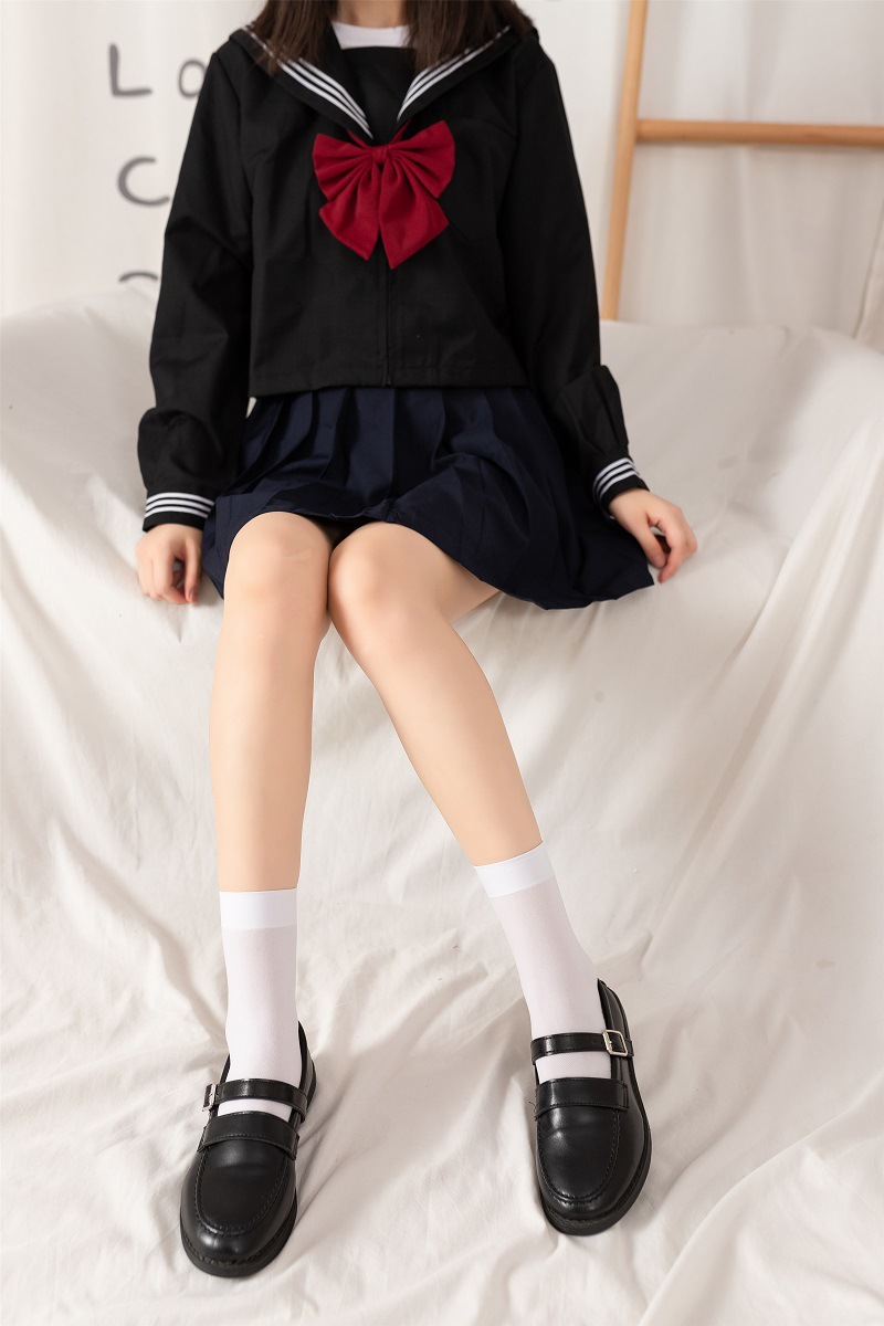 白丝袜jk袜子女中筒袜春夏季薄款长袜日系韩版过膝小腿制服长筒袜