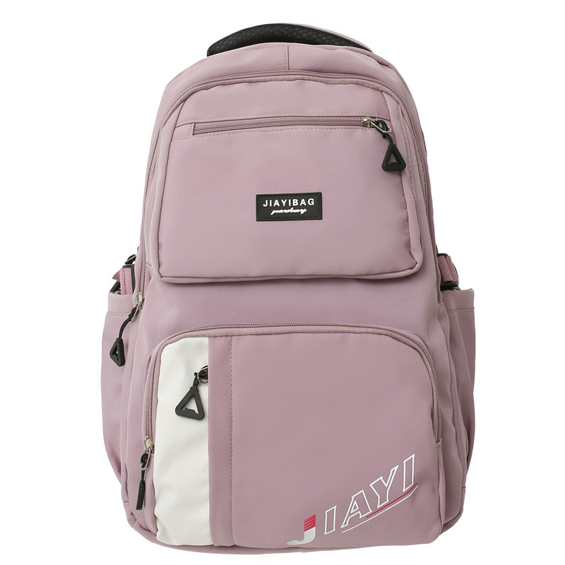Backpack Female 2023 New Fashion Simple Couple Travel Backpack Harajuku Style Middle School Student Schoolbag