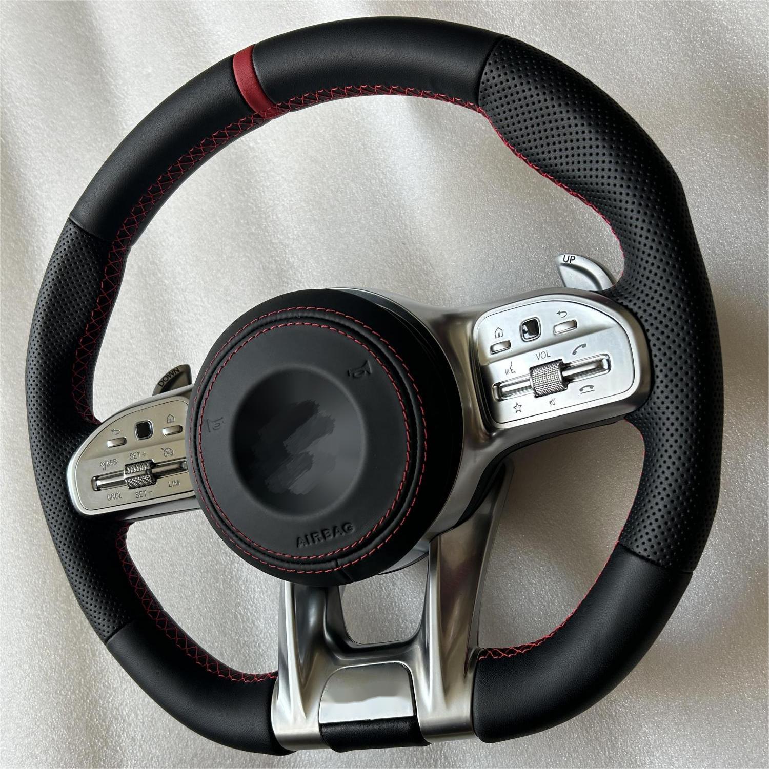 适用于奔驰老款改装新款amg方向盘aecsg级glc260gleclsgt改装