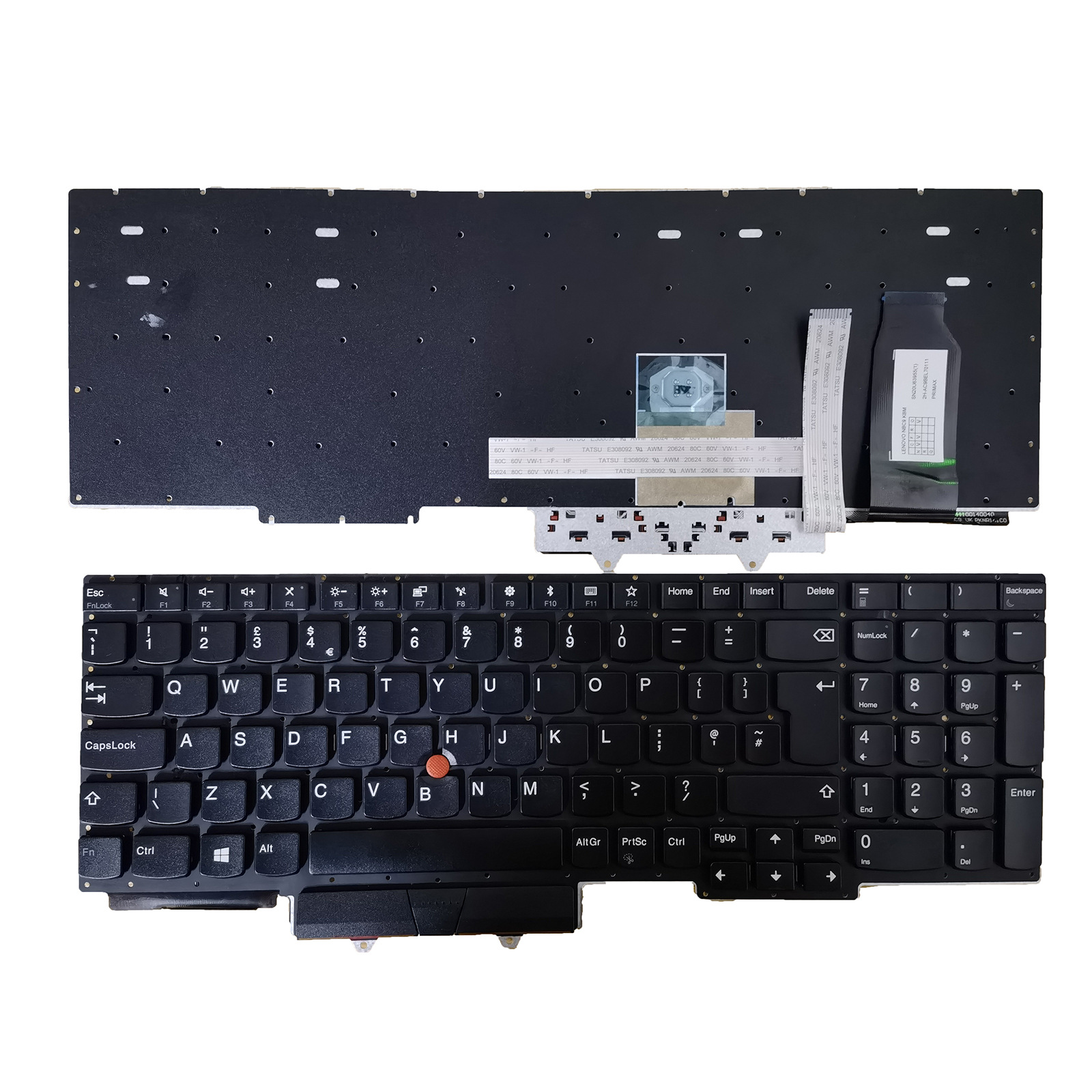 uk适用ibm联想 thinkpad e15 gen 1 20rd 20re笔记本电脑键盘
