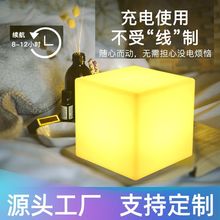 酒吧桌灯创意个性夜店清吧氛围灯可定logo方块餐厅防水装饰吧台灯