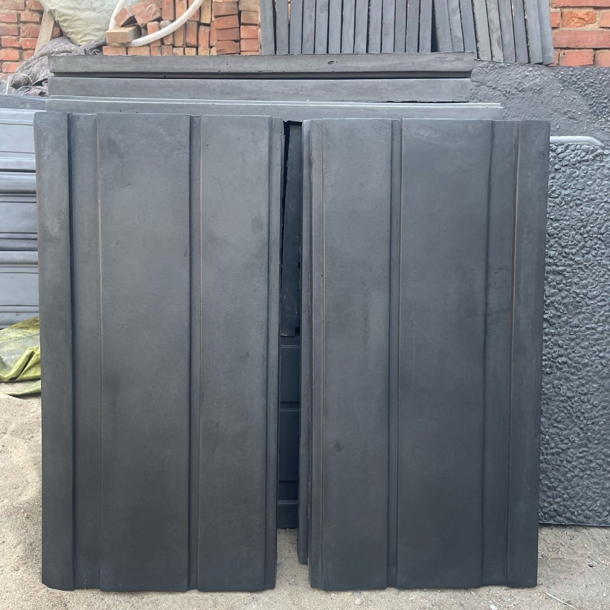 中式徽派勒脚砖抛坊线条 丁字踢脚线 徽派庭院装饰仿古砖雕