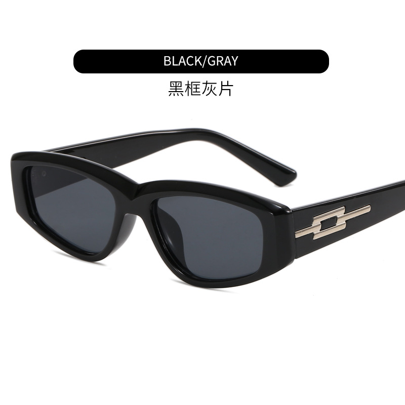  Small Square Box Sunglasses Candy-Colored Sunglasses Trendy Disco Sun Glasses Ins