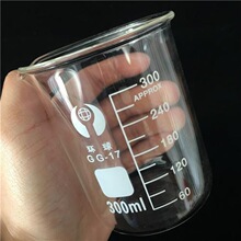 Glass beaker measuring cup 50ml 100ml 250ml 500ml 1000ml2001