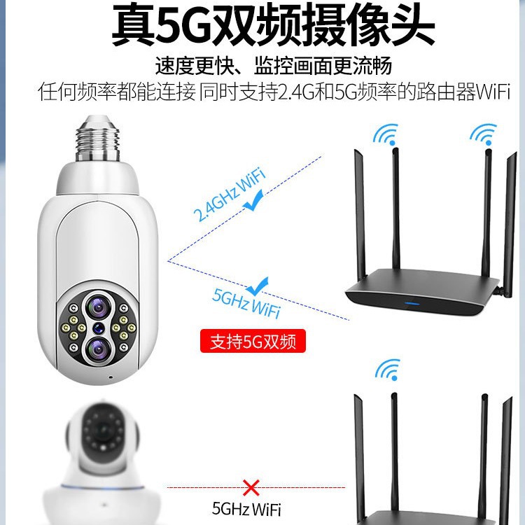 涂鸦390eyes无线高清网络wifi监控摄像头 15倍变焦移动智能追踪