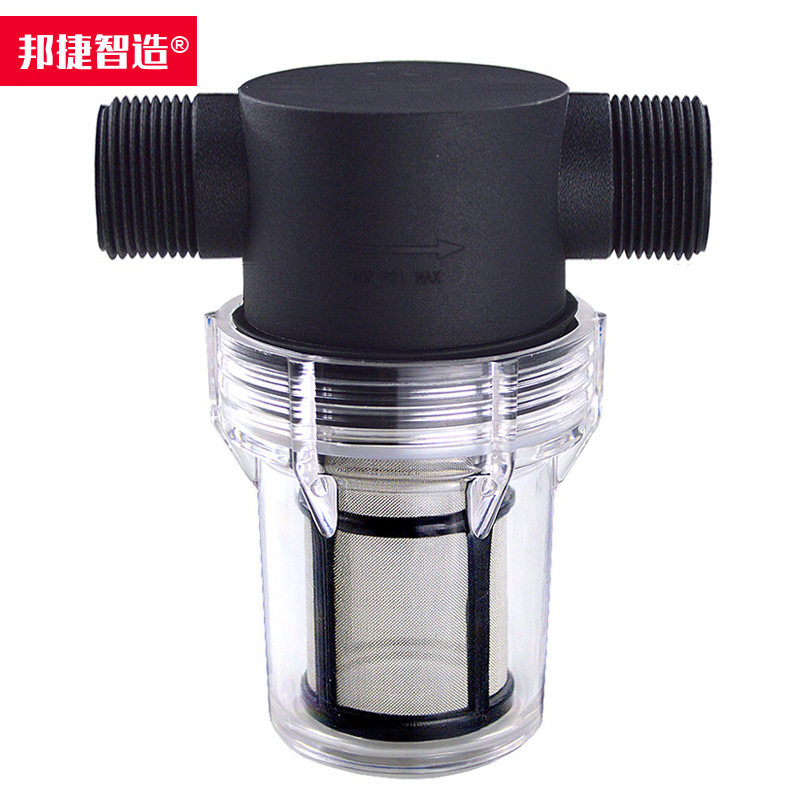 1寸过滤器自来水管道喷雾器打药机园林泥沙过滤净化不锈钢滤网32