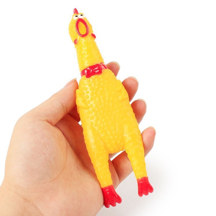 Screaming Chicken Vinyl Called Screaming Chicken Releasing Chicken Whole Person Trick Creative Sound Funny Dog Funny Cat Pet Toy Wholesale