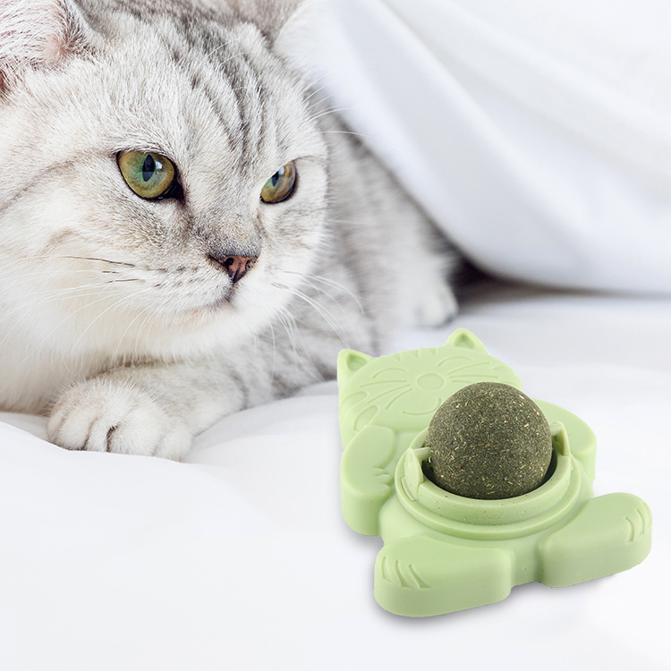 网红猫玩具猫咪薄荷球舔舔旋转猫薄荷猫零食新款猫咪造型自嗨猫玩