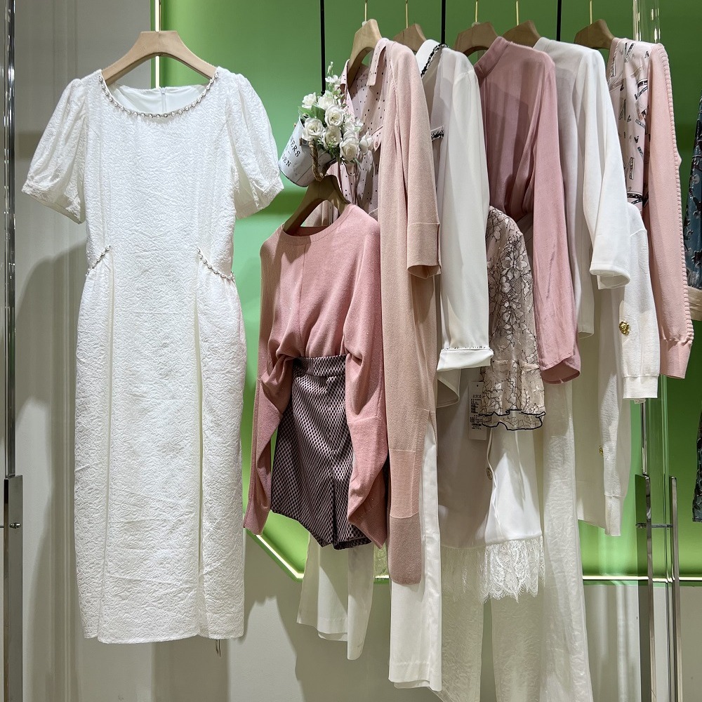 hono亨奴春夏装连衣裙奥特莱斯断码尾款清货品牌折扣女装尾货批发